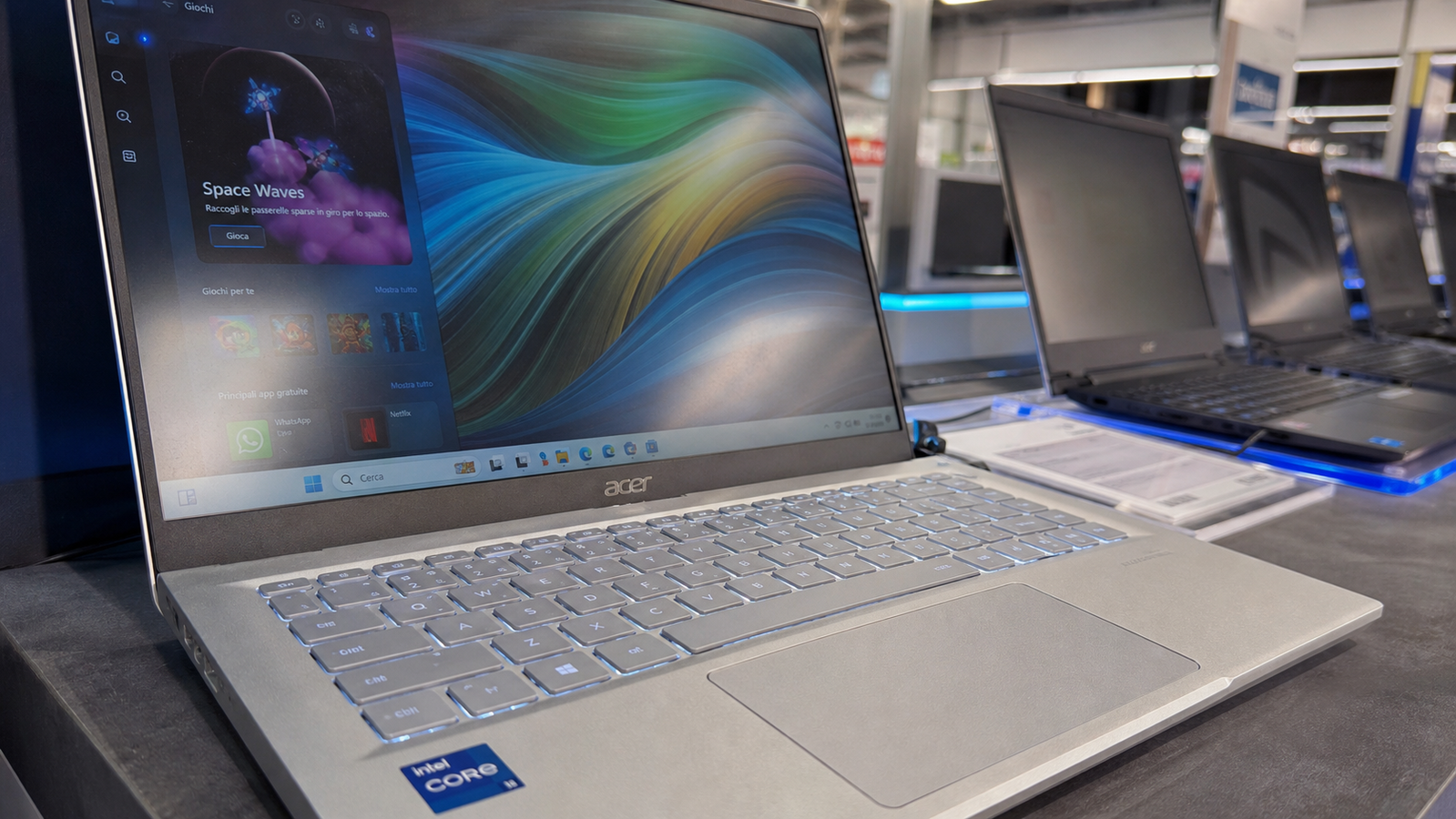 Acer Swift Air 14 e Swift Spin 14 AI: i nuovi portatili Windows 11 con Intel e AI