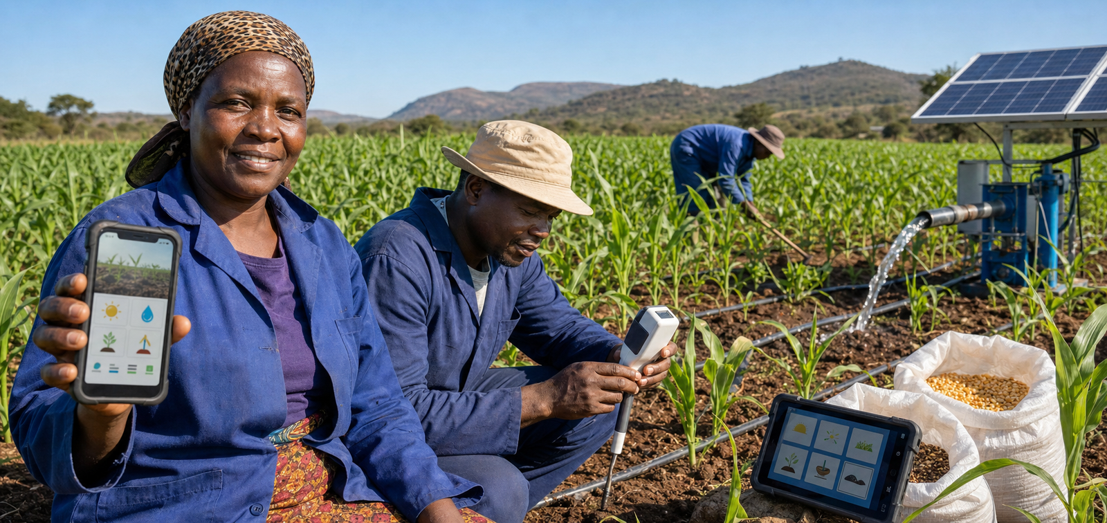 Zimbabwe, 25 milioni nell’agritech: grano a 5 tonnellate per ettaro