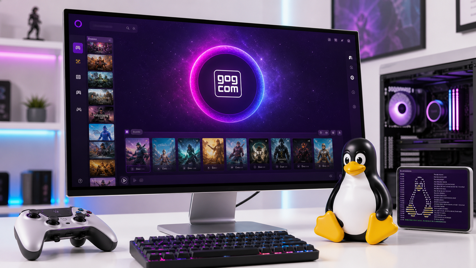GOG Galaxy su Linux: nuovo esperto, ma il client tarda