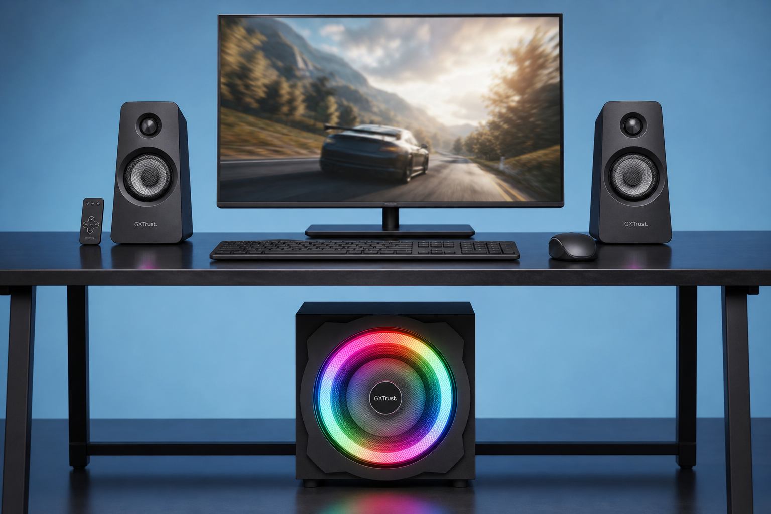 HEANTTV Altoparlanti 2.1 Con Subwoofer – USB E AUX, Luci LED, Compatibili Con PC, Tablet E Smartphone - 2