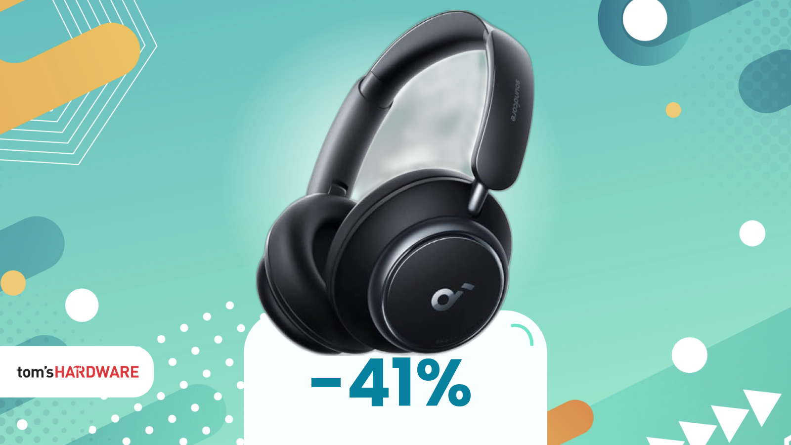 Soundcore Space Q45 a 89€: ANC e 50 ore per viaggi e lavoro