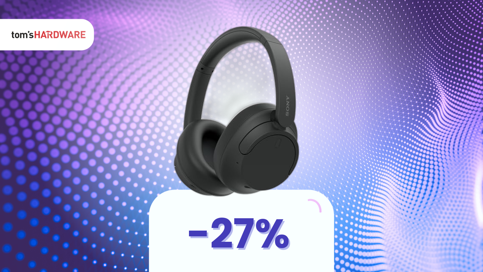 Sony WH-CH720N a 65€: noise cancelling leggero a prezzo più serio