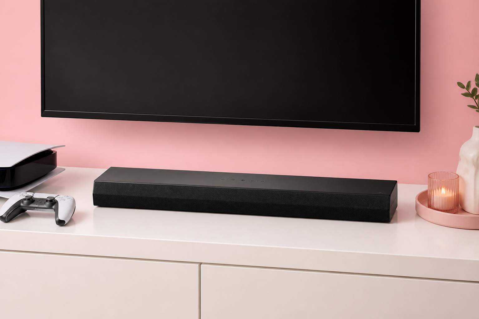 LG US20A sotto i 95€, la soundbar compatta che si controlla dalla TV