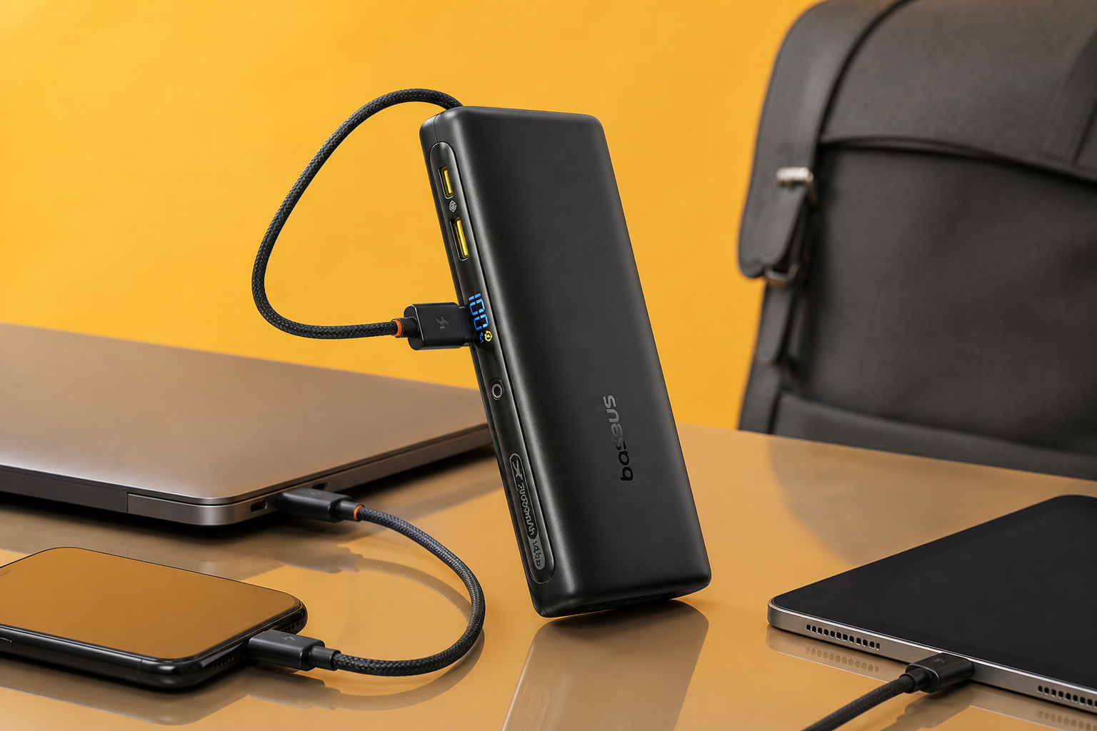 Baseus FC41 al 41%, ricarica laptop e smartphone insieme: un affare