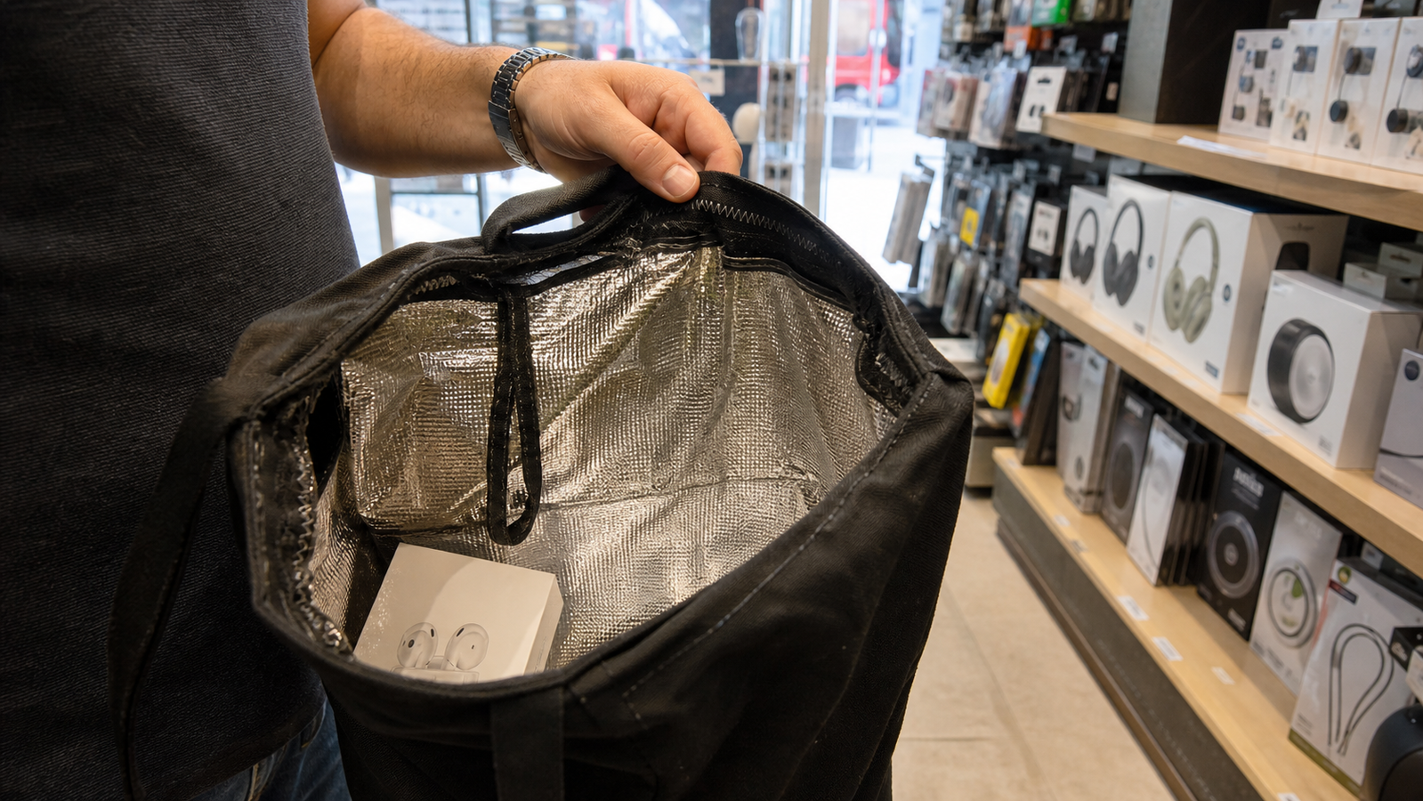 Borsa modificata elude l'antitaccheggio: 10 furti per oltre 9.000 euro