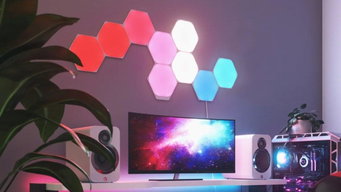 Philips Hue: Nanoleaf Shapes nell’app e pulsanti per Sonos
