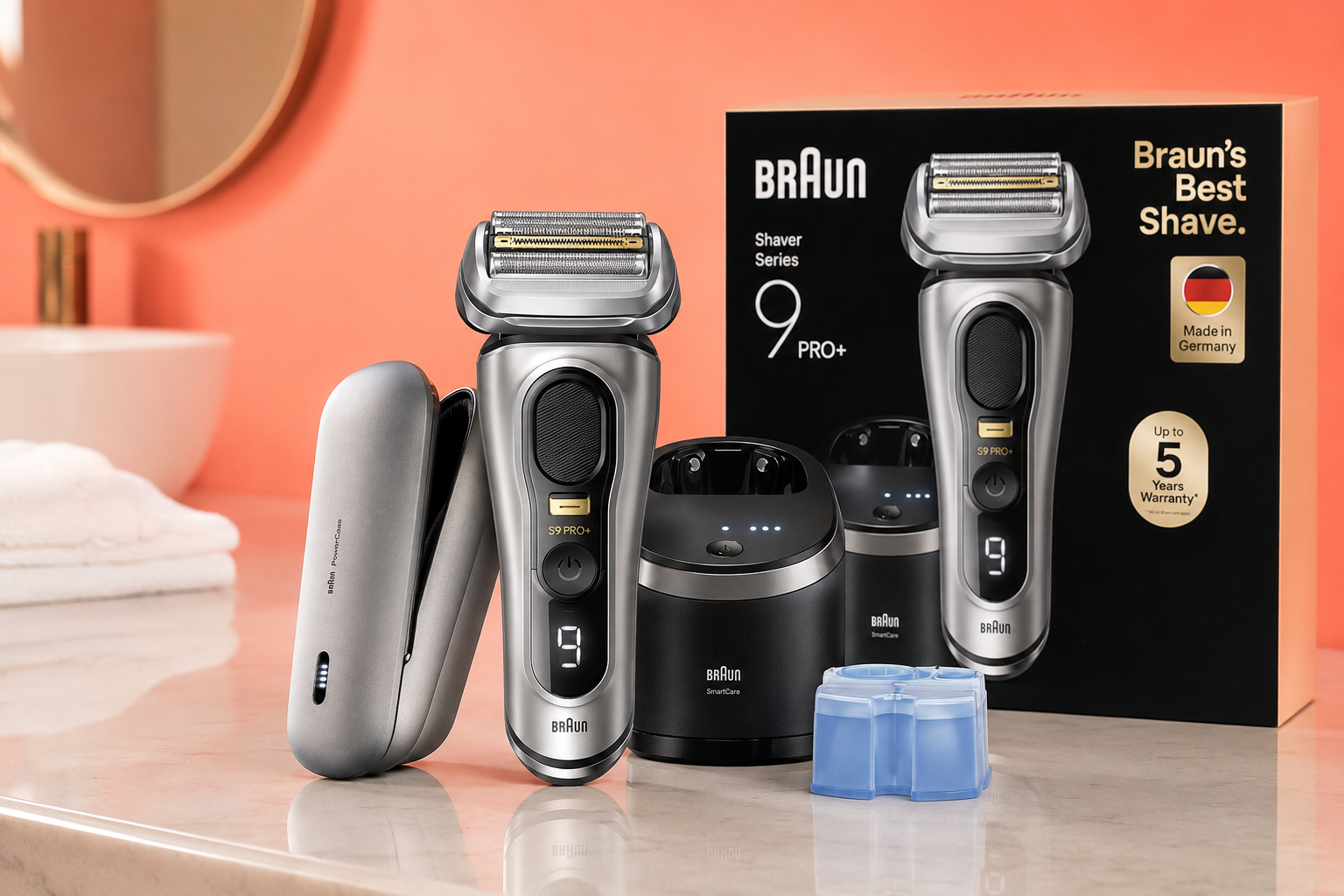 Braun Series 9 Pro+ a 337,49€, ne vale ogni euro sulla barba di 7 giorni