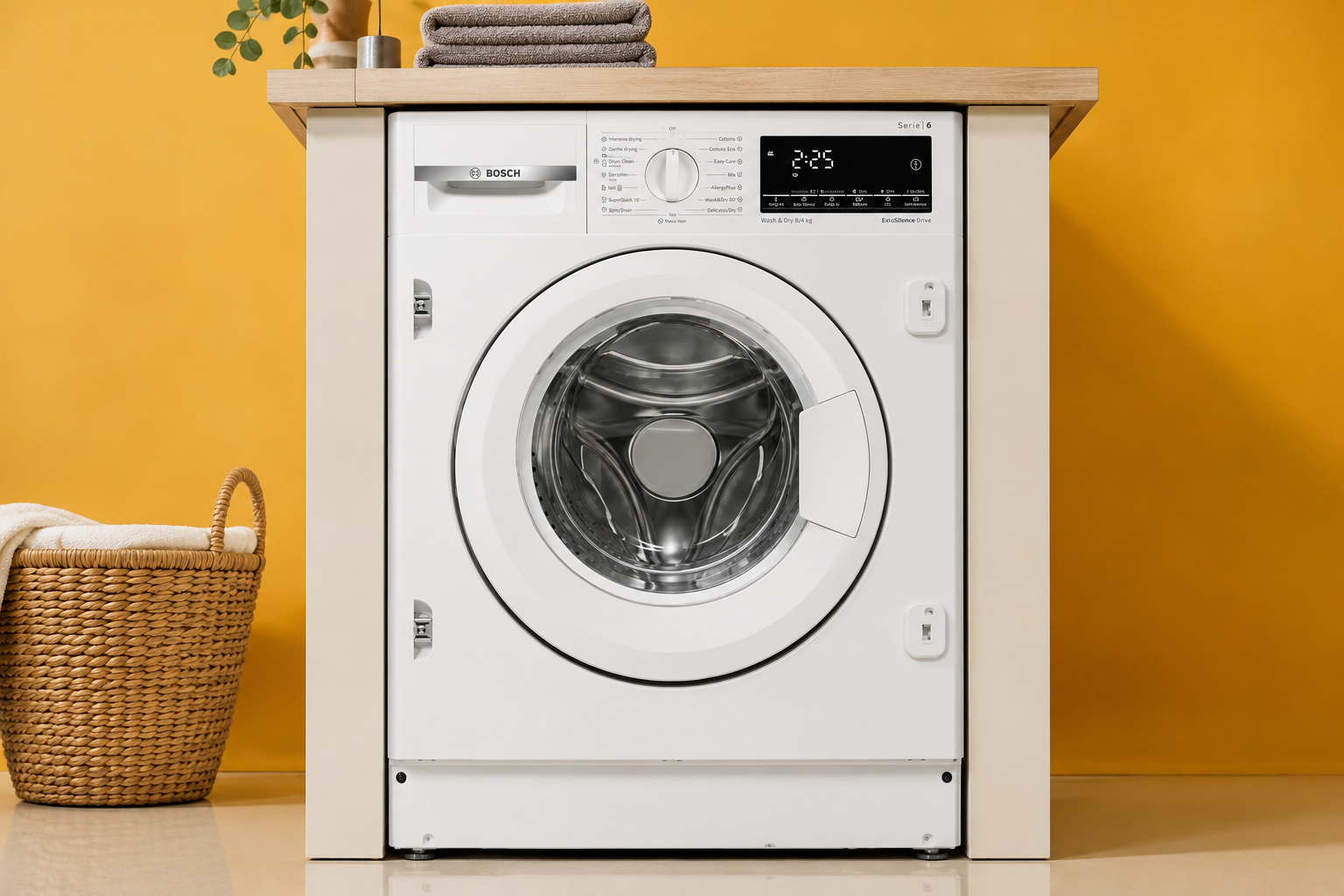 Bosch Serie 6 al 46%, la lavasciuga da incasso che libera spazio