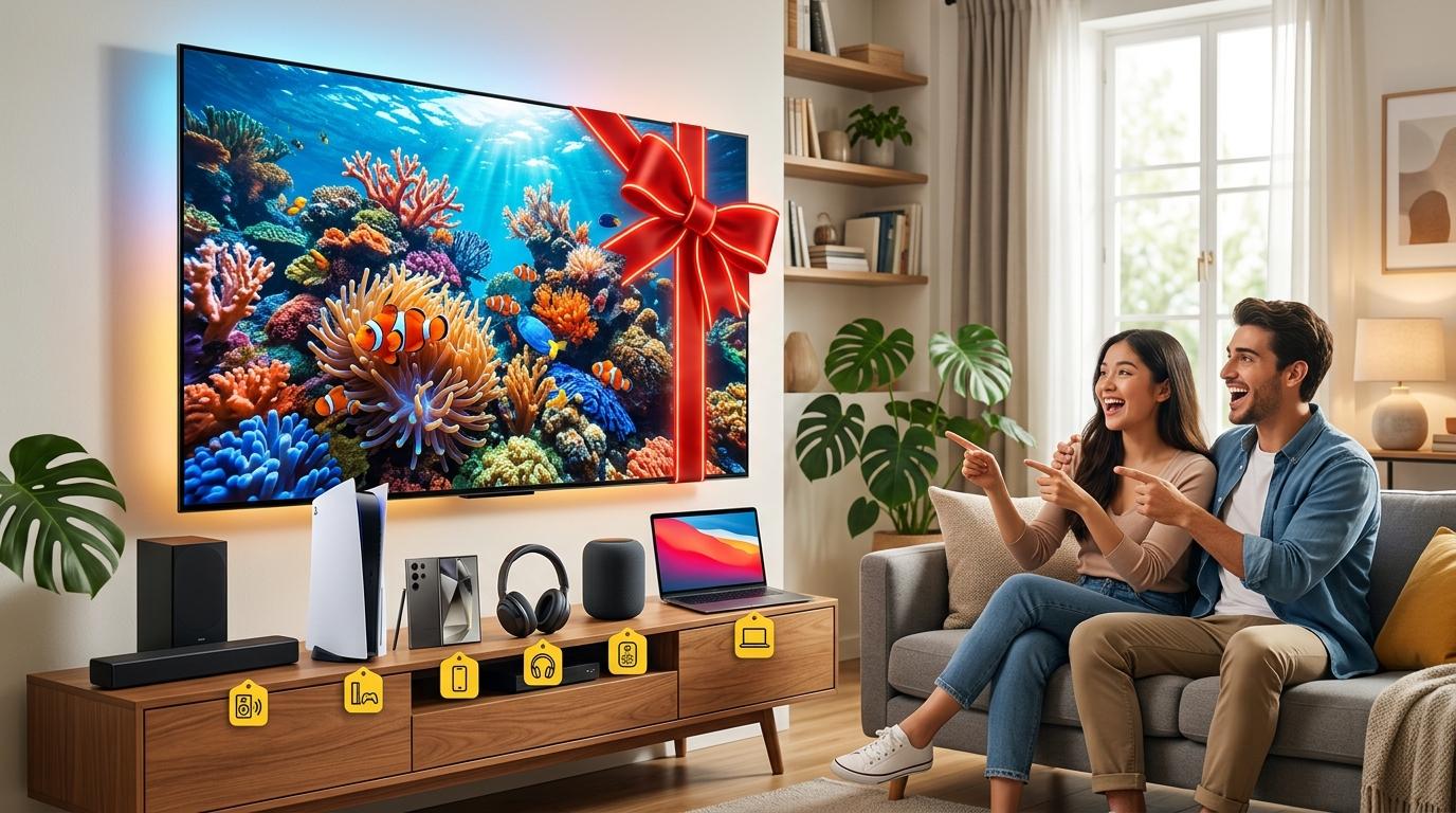 Compri uno di questi 6 prodotti e ti regalano una TV Samsung OLED da 1100€
