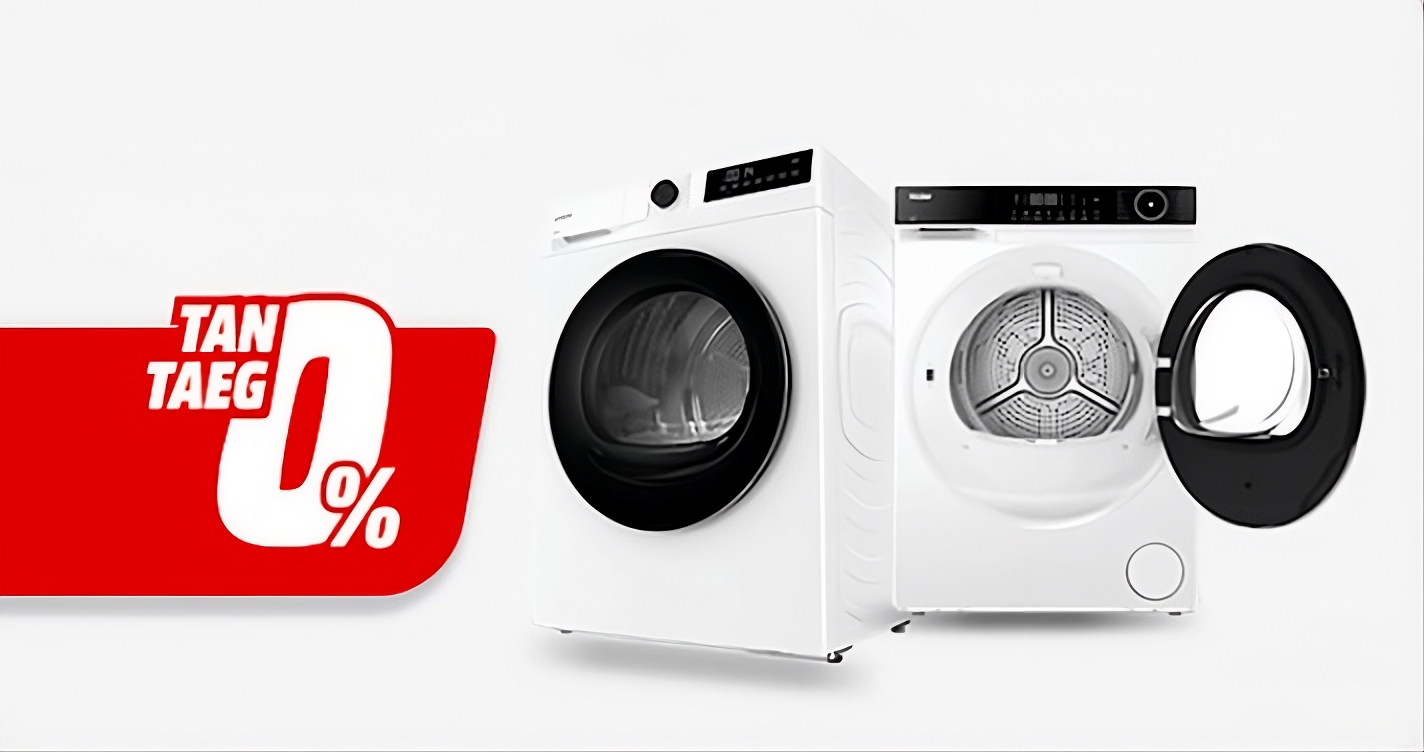Preparati all'inverno con Mediaworld: asciugatrici Haier, Candy e Hoover a tasso 0