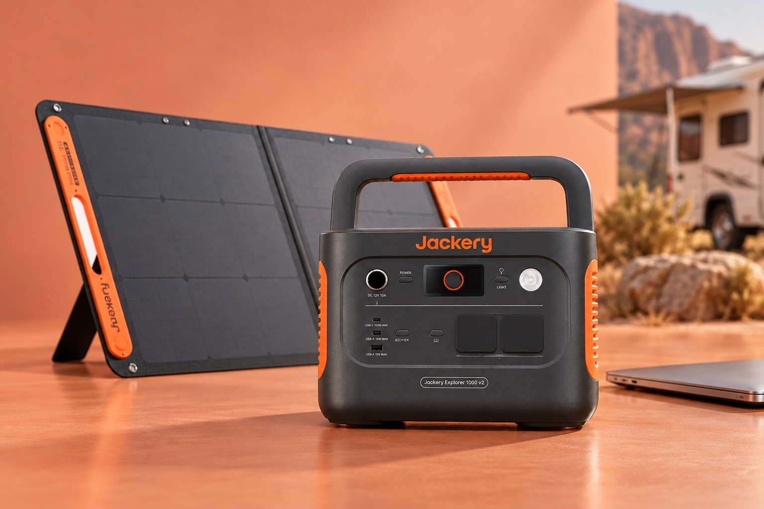 Jackery Explorer 1000 v2 a 1299€, il kit solare pronto per camper e blackout