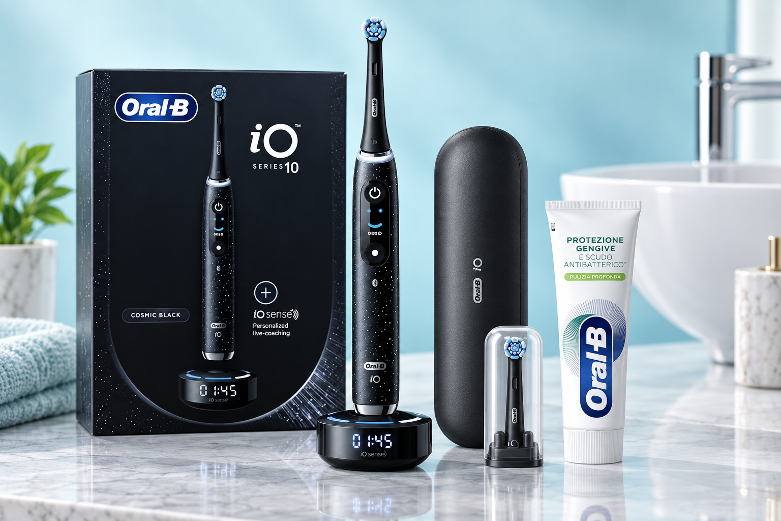 76,81€ in meno su Oral-B iO 10, pulizia guidata anche in via