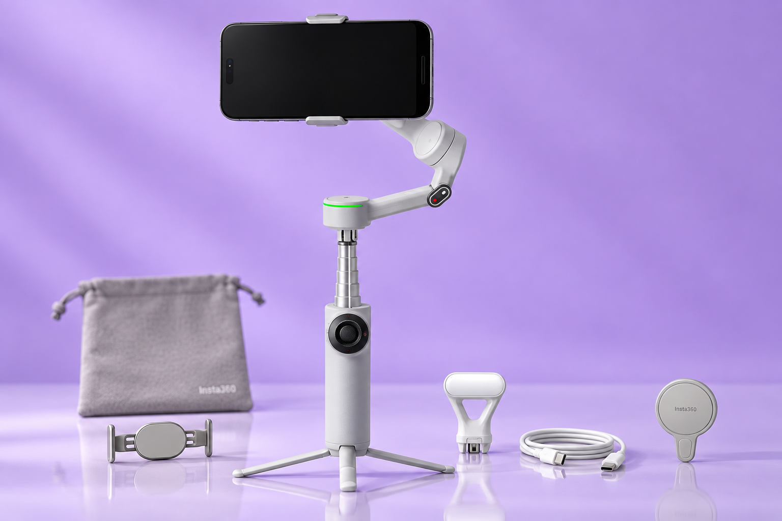 Insta360 Flow 2 Pro Creator al minimo storico: 159€ per vide