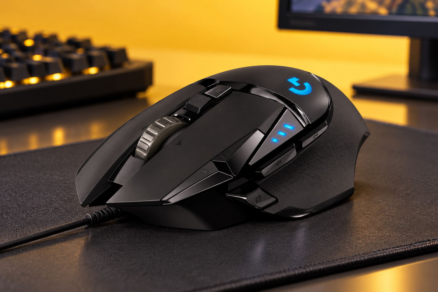 Logitech G502 HERO a 39,84€, 11 pulsanti per tenere più coma
