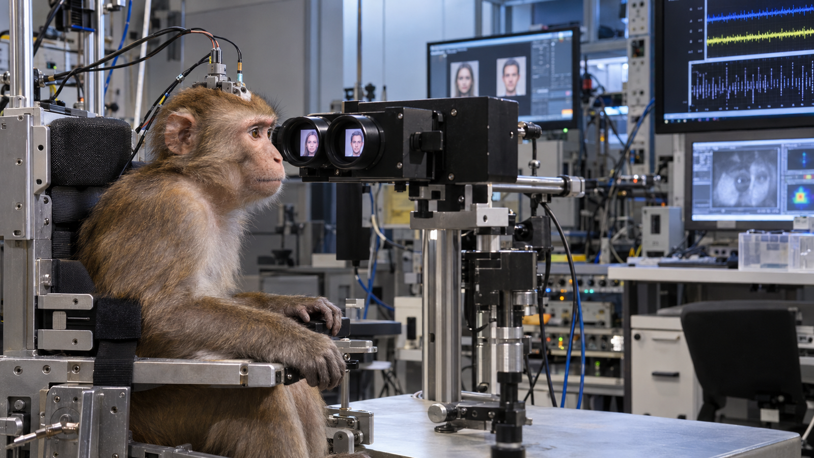 Il cervello dei macachi vedrebbe ciò che sfugge alla coscienza