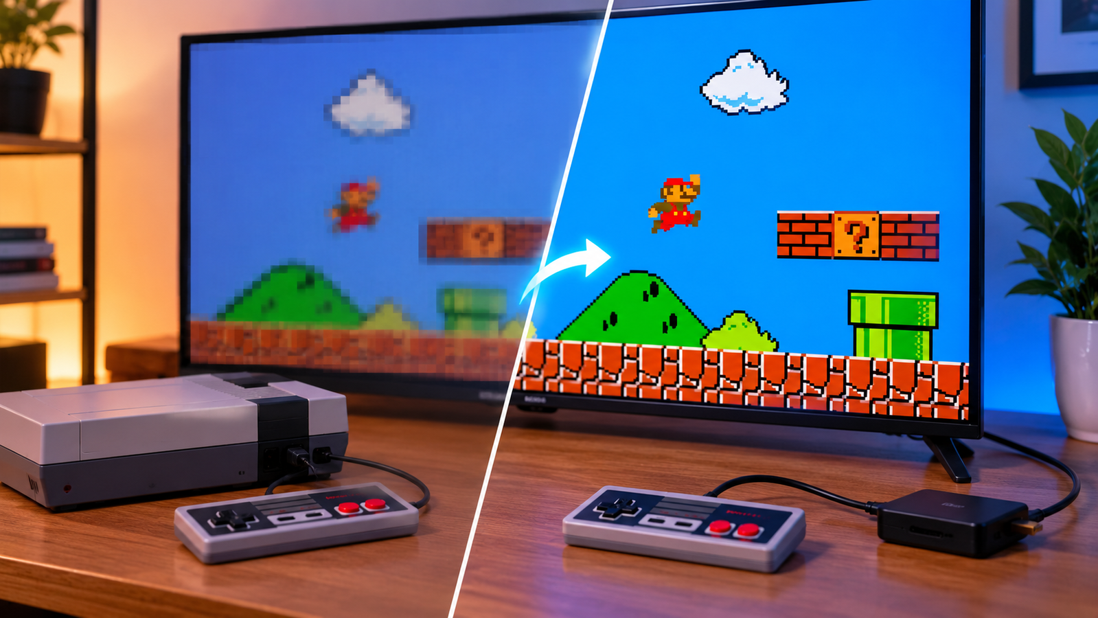La tua console retro si vede malissimo sulla TV moderna? Ecco come risolvere