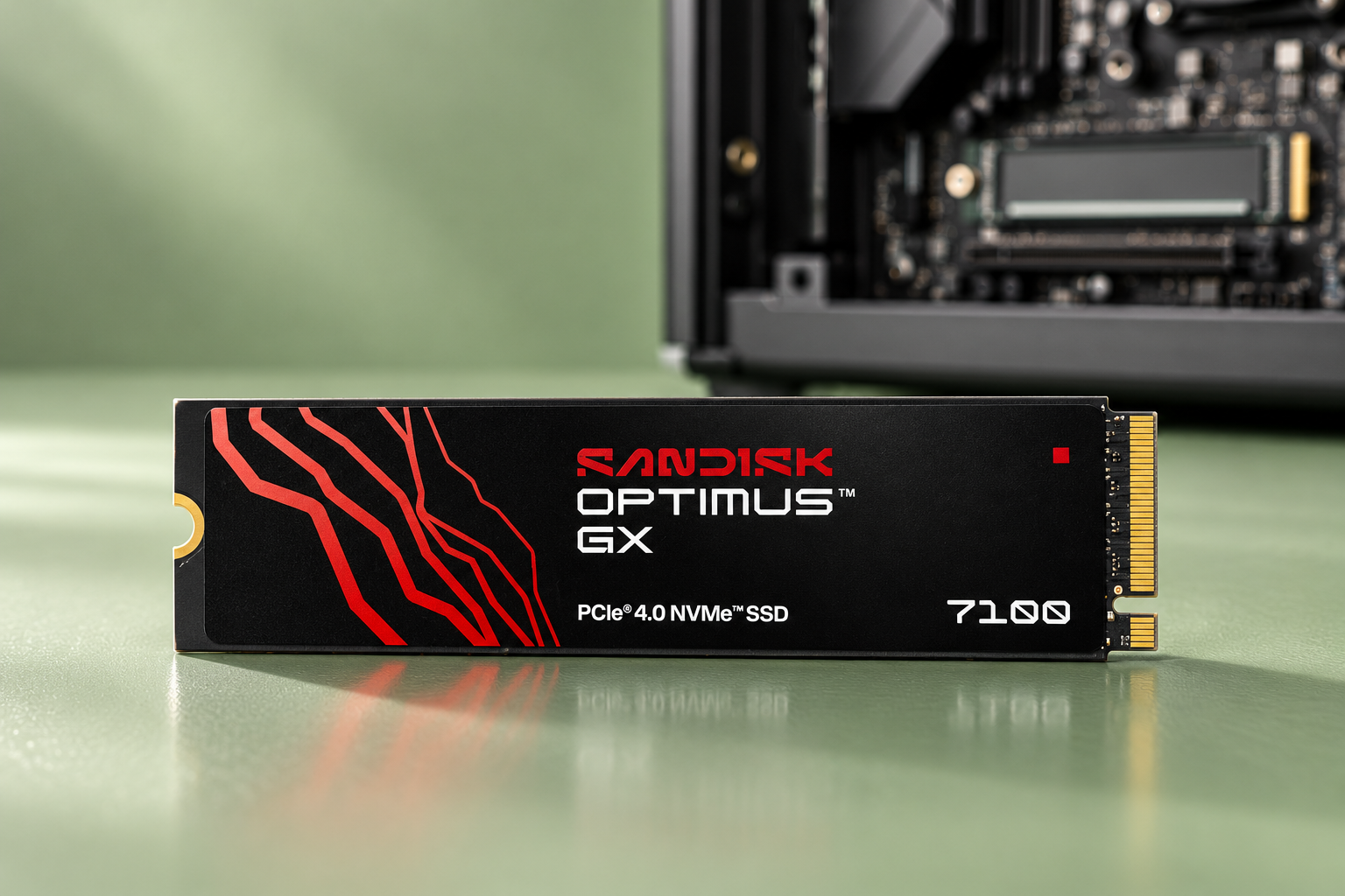 SANDISK Optimus GX 7100 a 235€, il minimo di sempre per l’SSD da 1TB