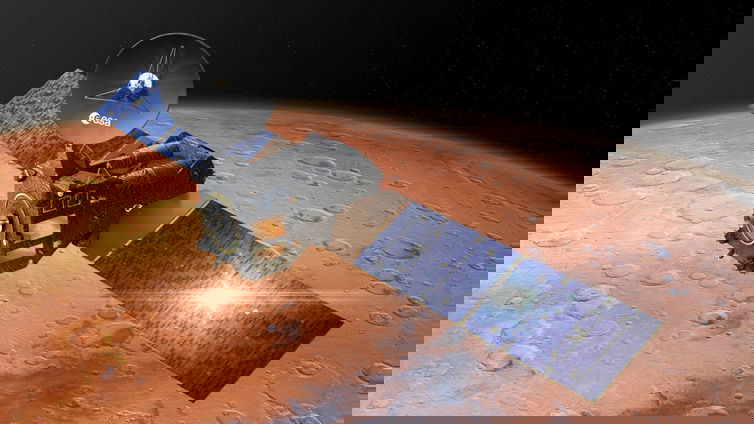 Immagine di Non avete mai visto una luna marziana così spettacolare