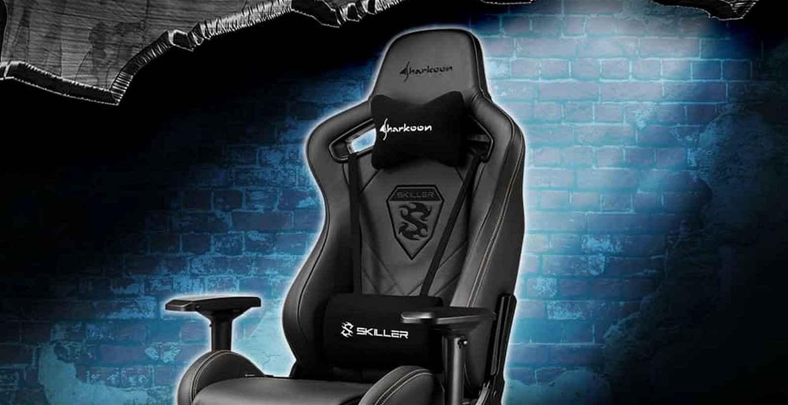 Immagine di Skiller SGS5, la nuova sedia gaming top di gamma di Sharkoon