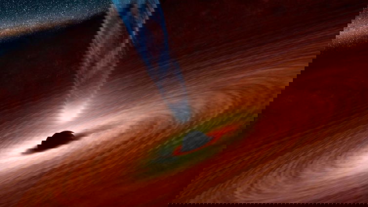 Immagine di L'antenato di tutti i buchi neri scoperto alle soglie del tempo