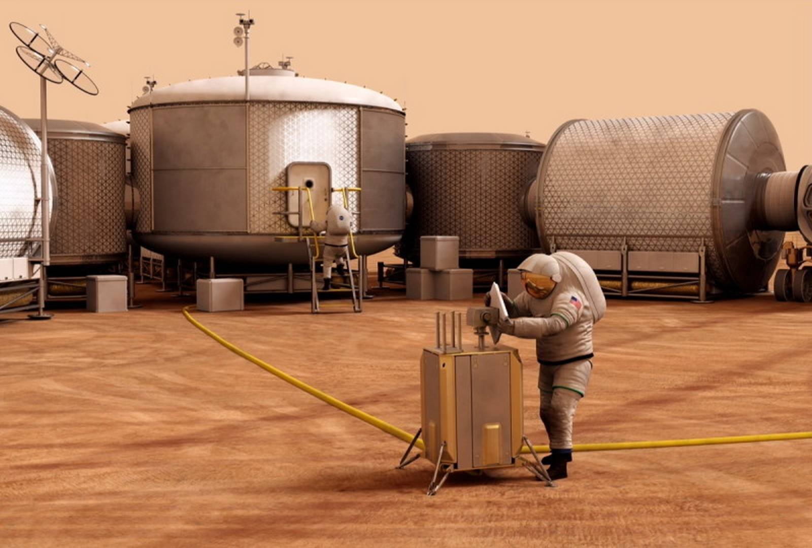 Immagine di Buzz Aldrin, l'umanità dovrebbe prepararsi a migrare su Marte