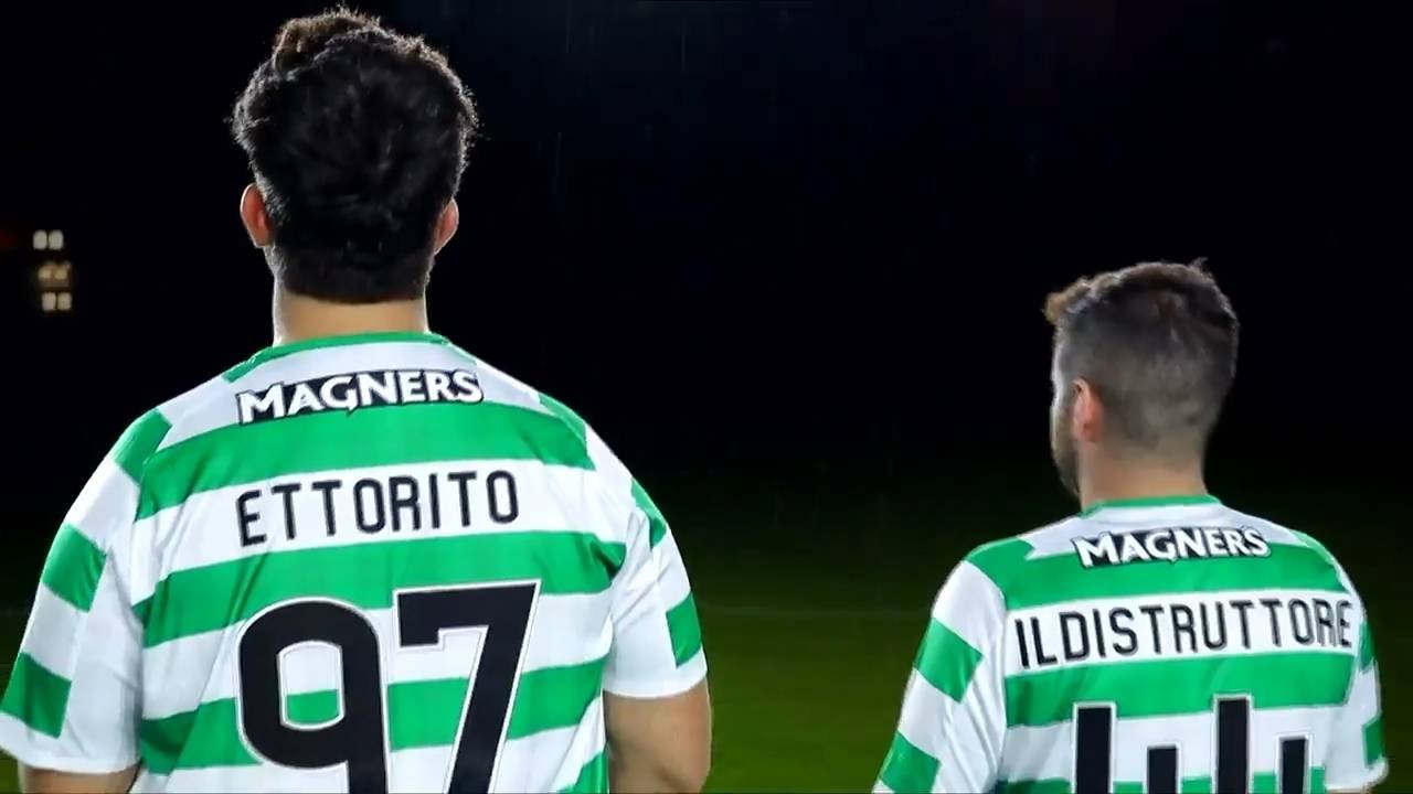 Immagine di Ettore 'Ettorito97' Giannuzzi e Luca 'ildistruttore-44' Tubelli entrano nel Celtic FC