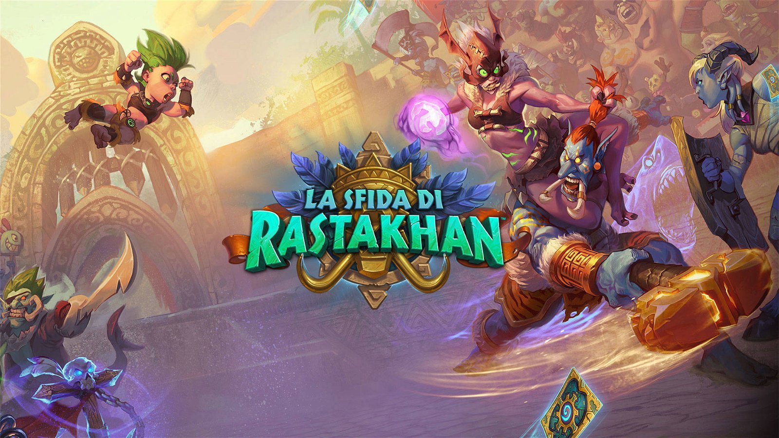 Immagine di Hearthstone La Sfida di Rastakhan, le carte e i dettagli della nuova espansione