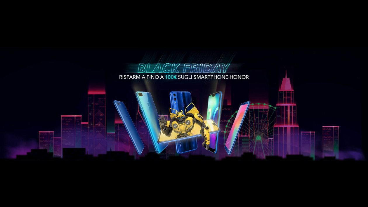 Immagine di Le offerte per il Black Friday su HiHonor