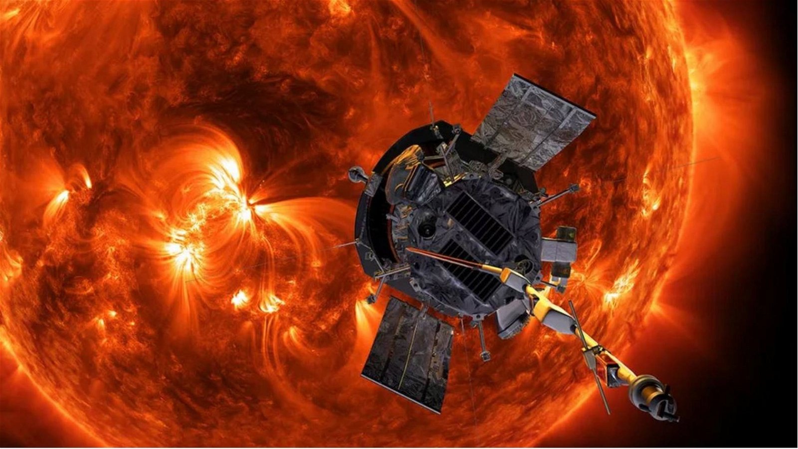 Immagine di La sonda Solar Orbiter ha catturato una colossale eruzione solare