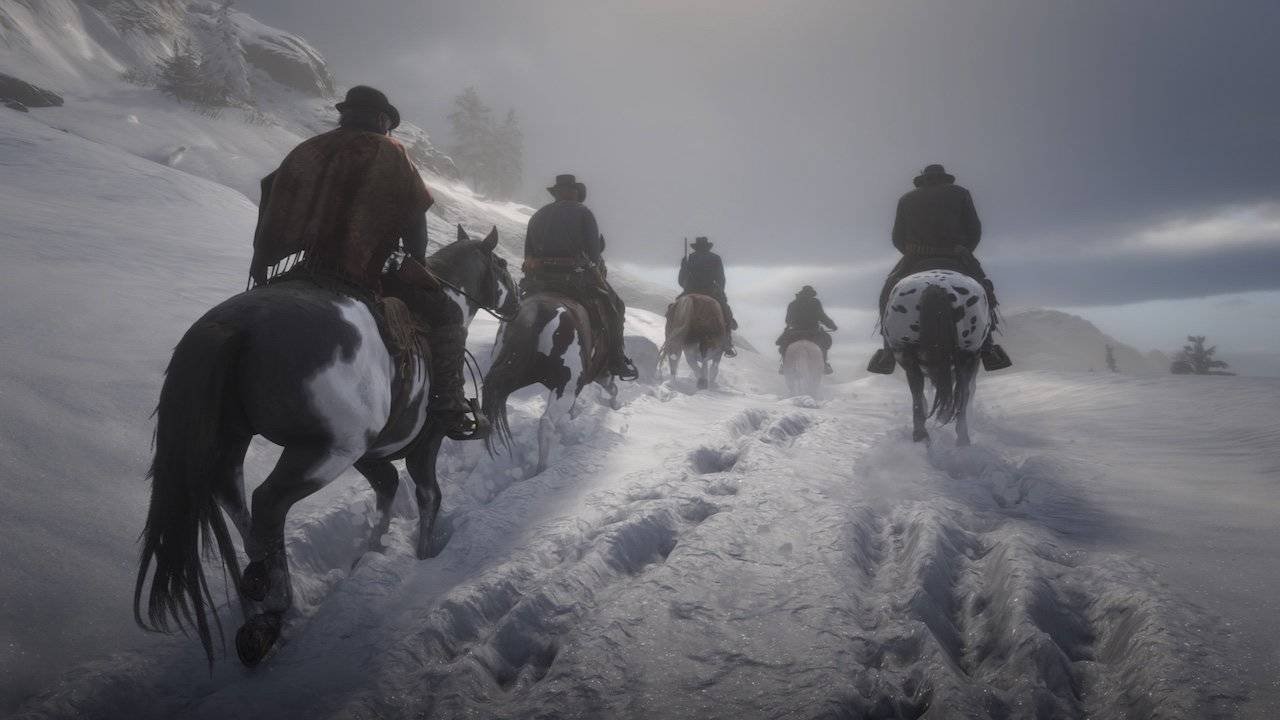 Immagine di Red Dead Online: un glitch crea un fantasma tra le nevi, ecco il video