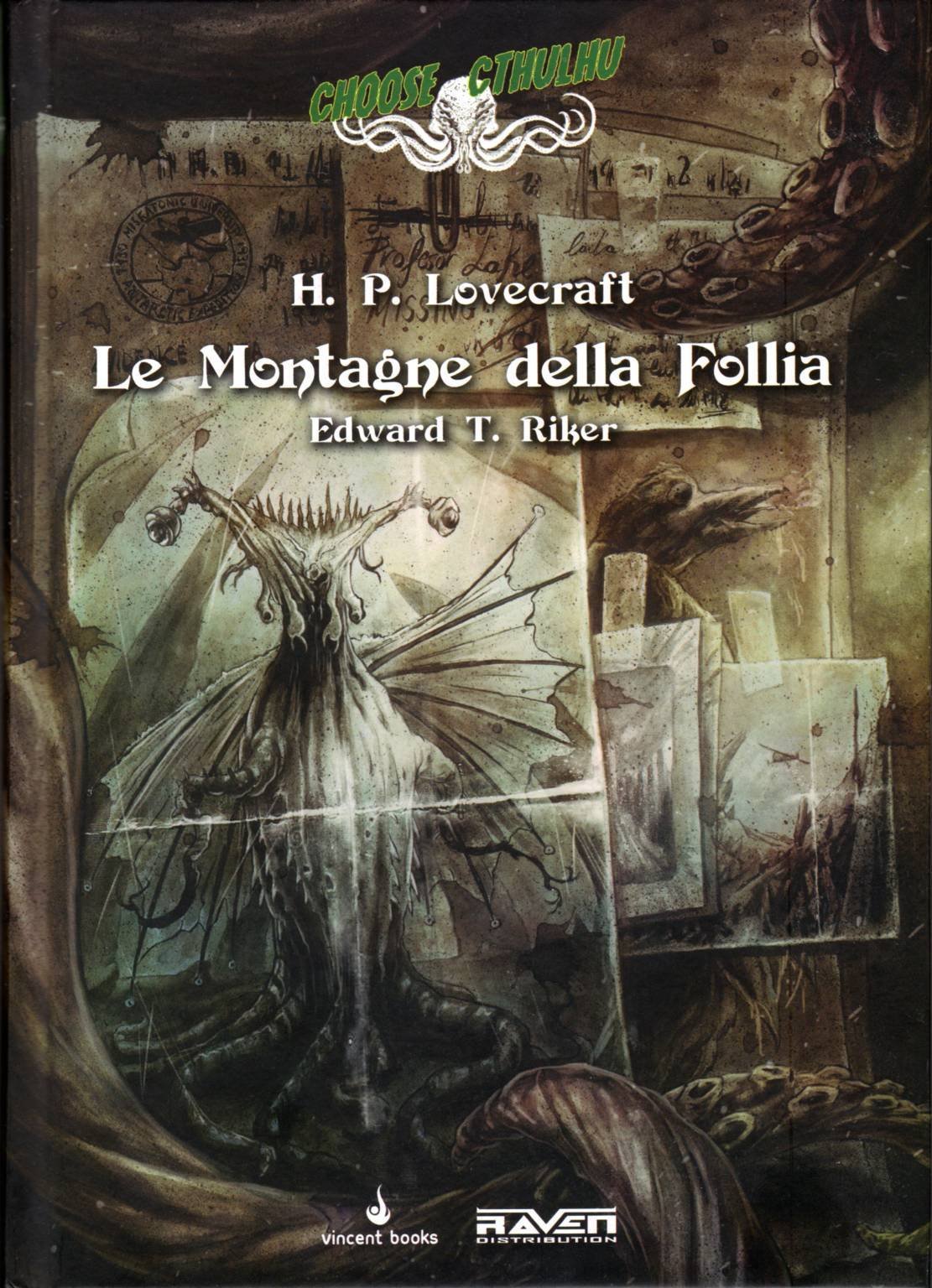 Immagine di Choose Cthulhu: Le Montagne della Follia, un librogame da gelare il sangue