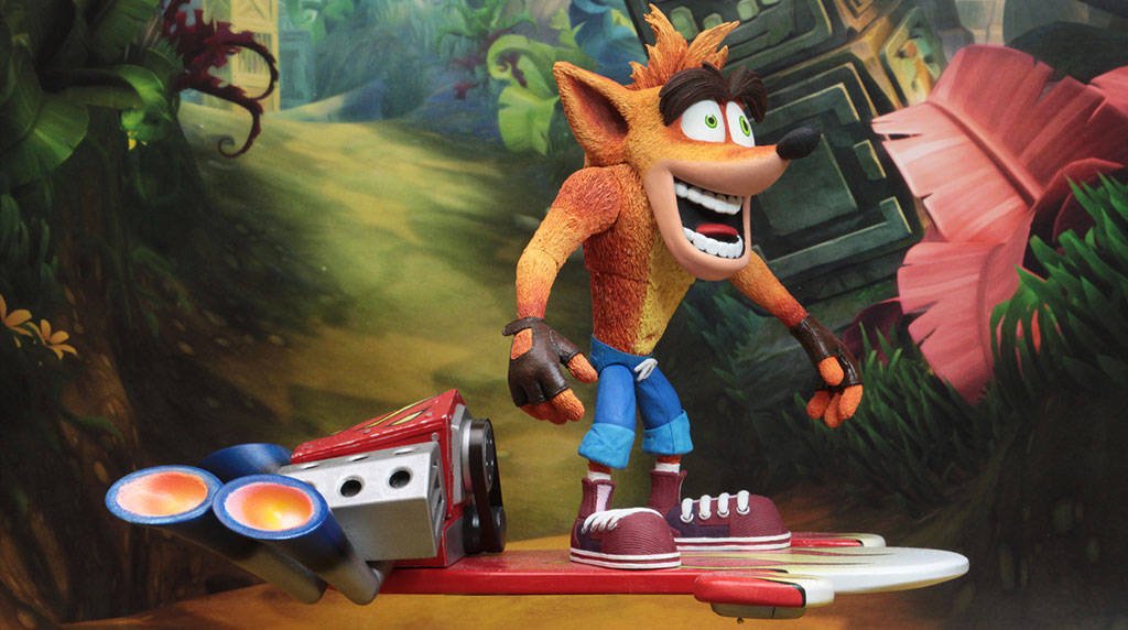 Immagine di Crash Bandicoot, NECA presenta la nuova action figure