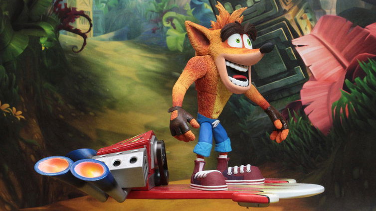 Immagine di Crash Bandicoot, NECA presenta la nuova action figure