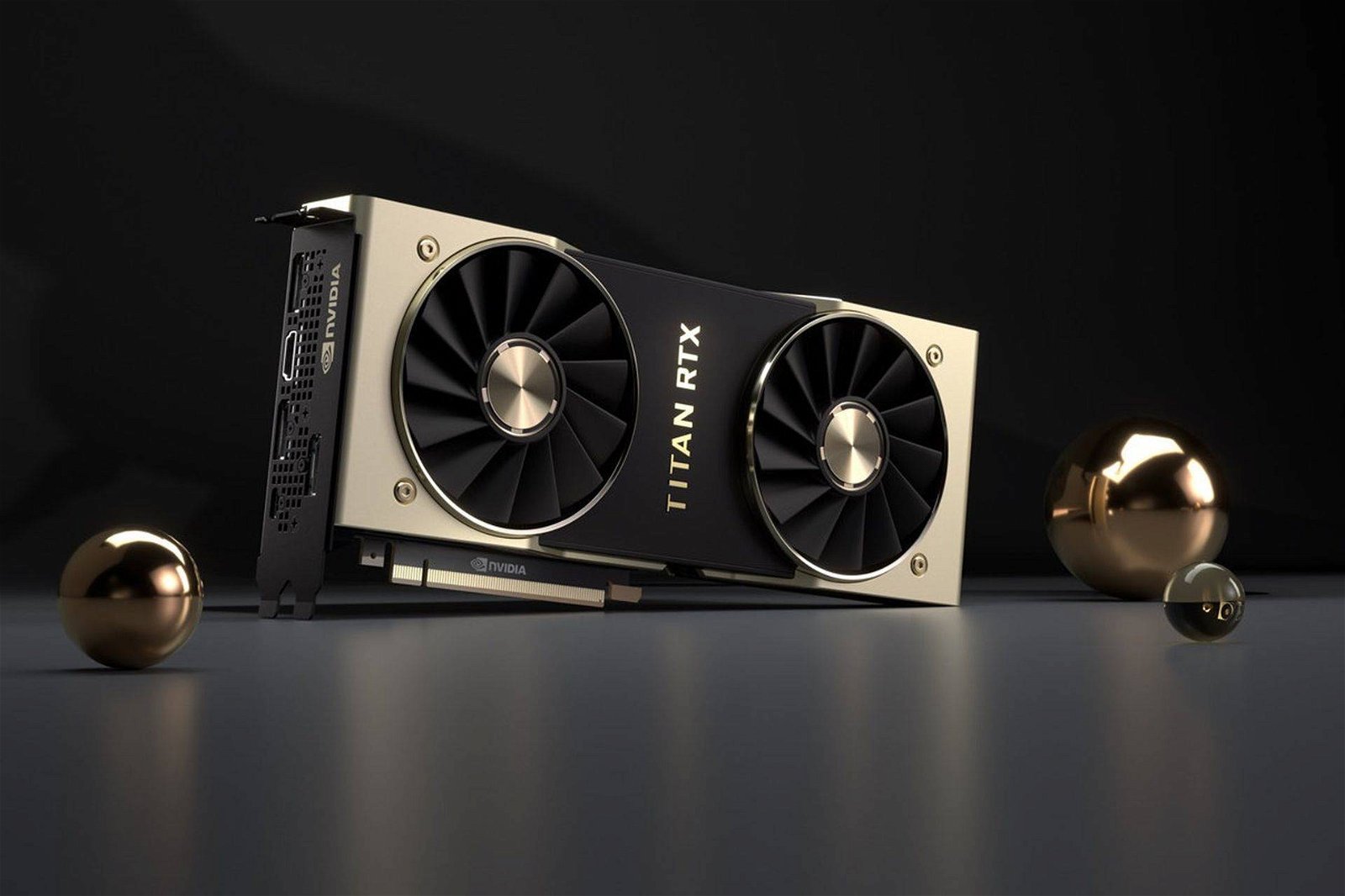 Immagine di Nvidia Titan RTX ufficiale, GPU Turing al top per ricercatori e creatori di contenuti