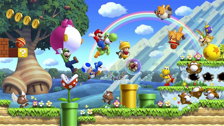 Immagine di New Super Mario Bros. U Deluxe, la nostra anteprima dello sbarco di Mario Bros su Nintendo Switch