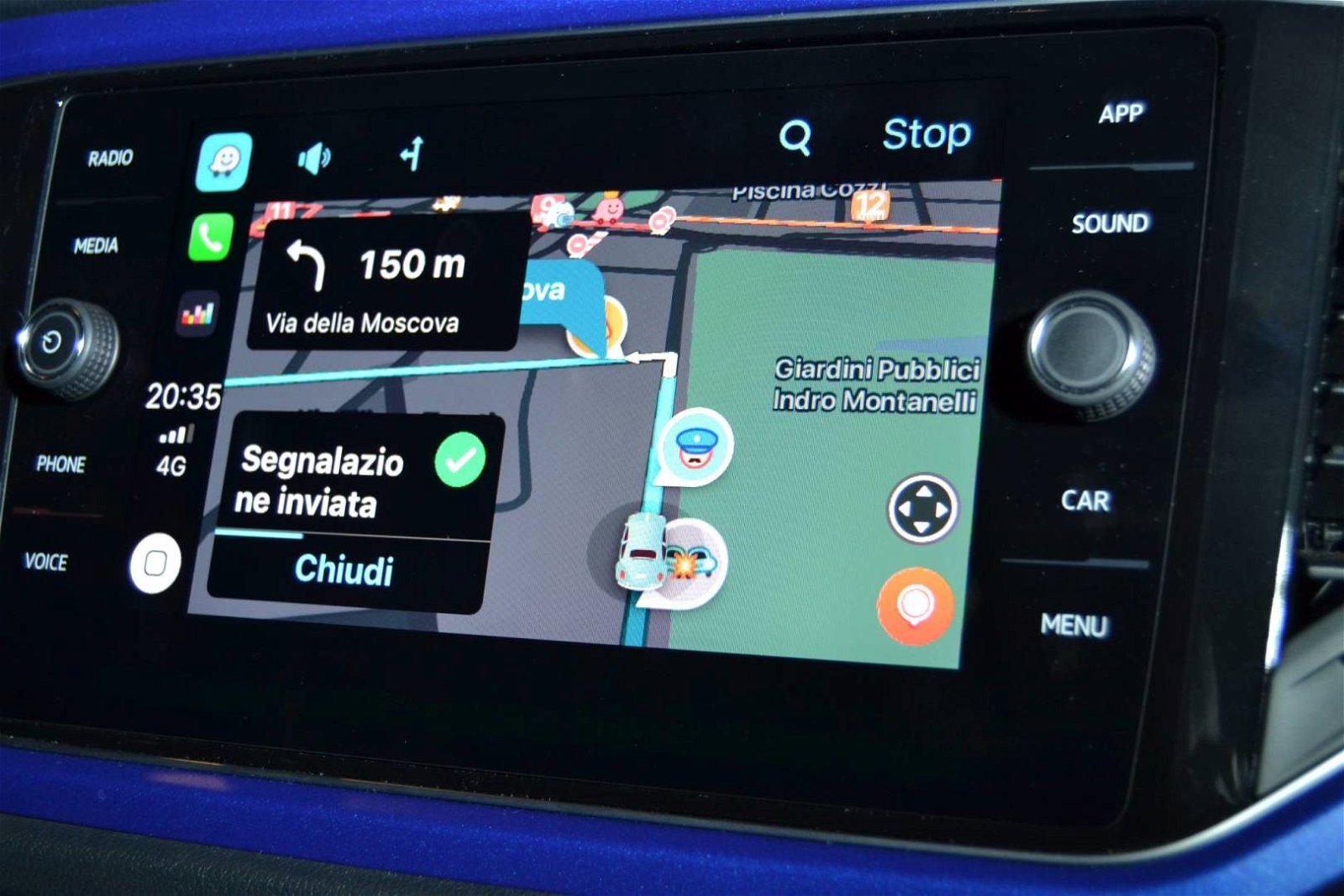Immagine di Waze e Volkswagen insieme per una guida divertente e "smart"