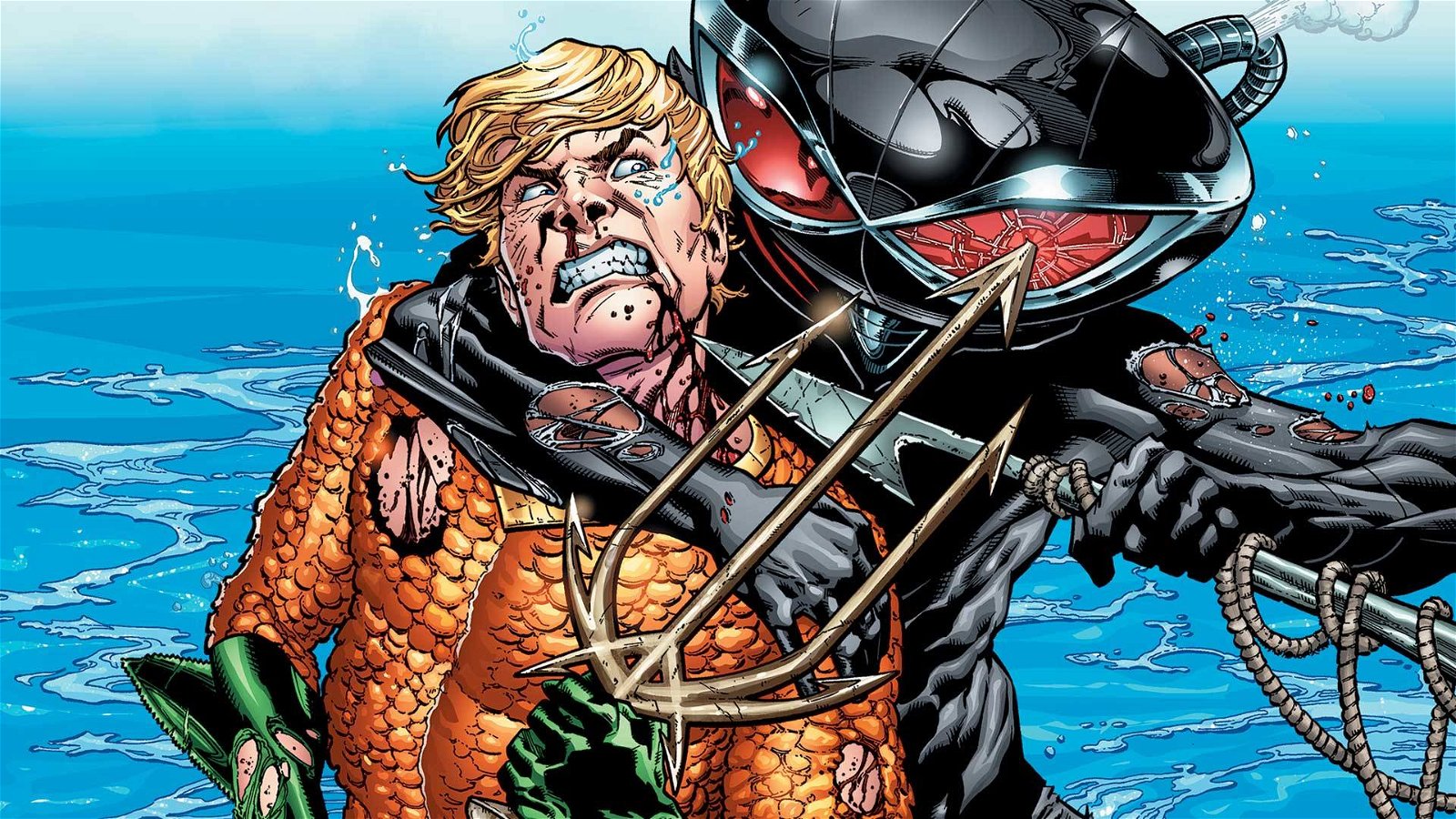 Immagine di Aquaman Annegamento: la guerra, il terrorismo, la "rinascita" dell'eroe DC