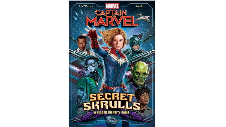 Immagine di Captain Marvel: Secret Skrulls, il gioco di supereroi ispirato a BANG!