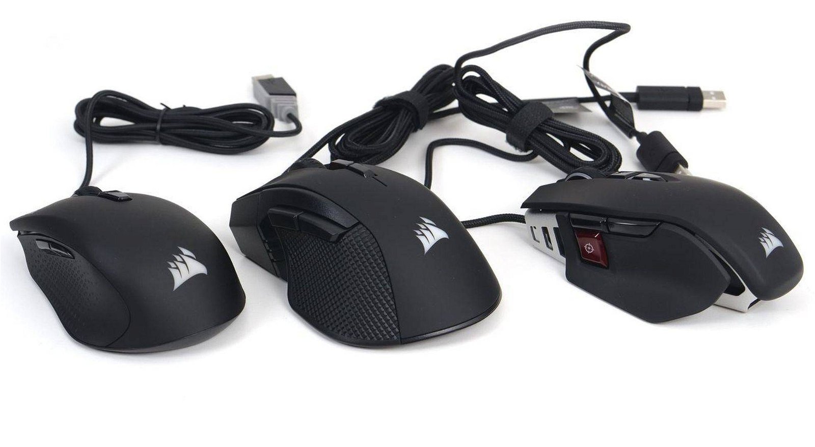 Immagine di Tre nuovi mouse da Corsair, c'è anche l'Harpoon RGB Wireless con tecnologia Slipstream