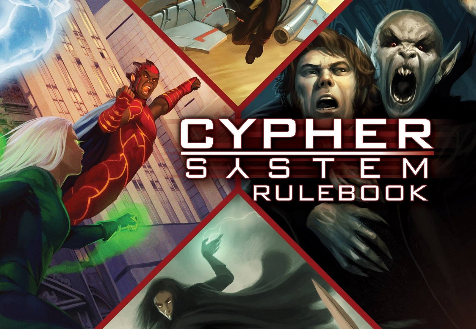 Immagine di Recensione: Cypher System Rulebook, un solo manuale per infiniti mondi