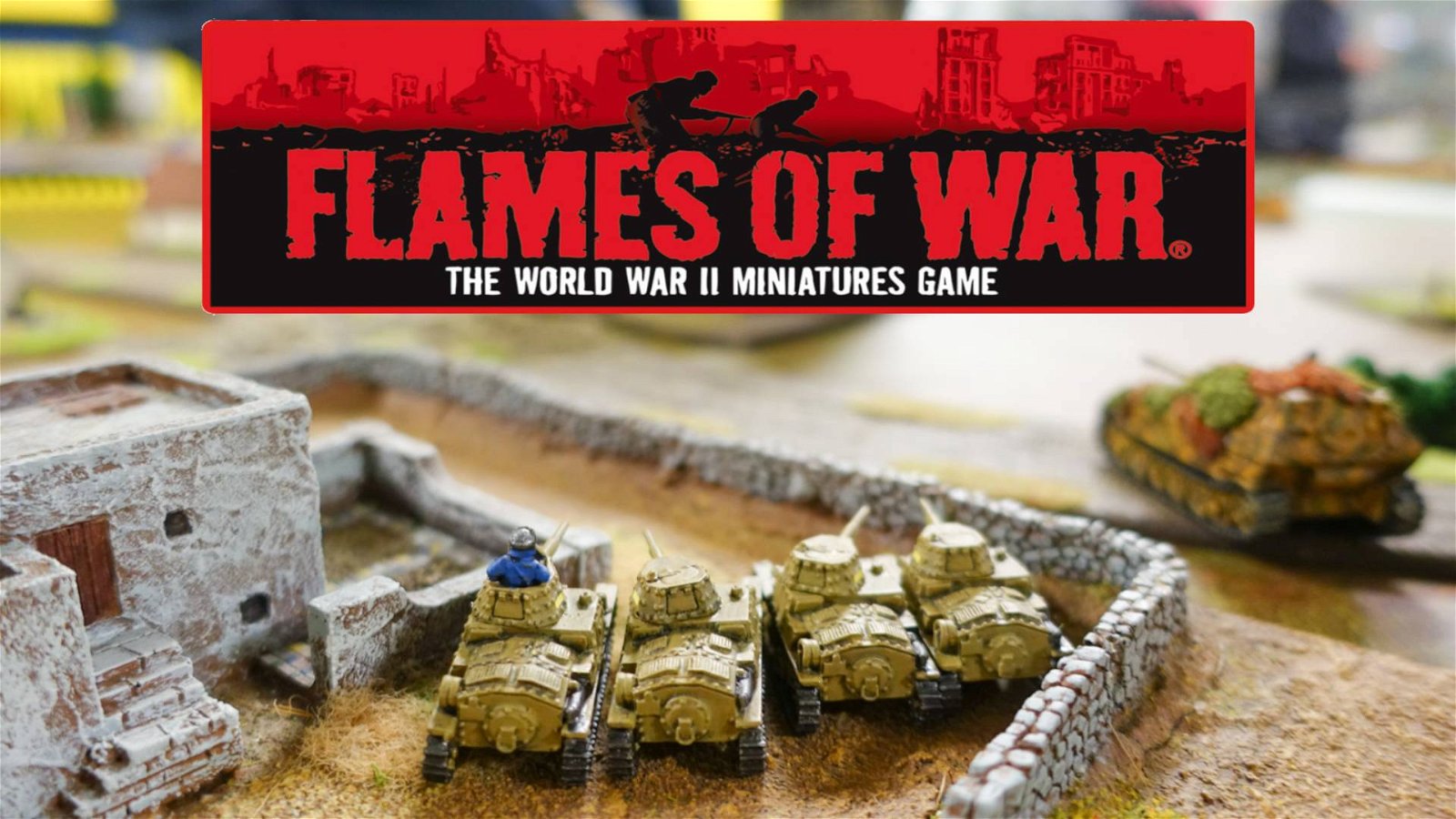 Immagine di Flames of War, Panzer e fanteria schierati per il torneo di Milano