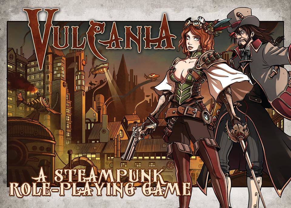 Immagine di Vulcania, Gioco di ruolo italiano a tema Steampunk in arrivo su Kickstarter