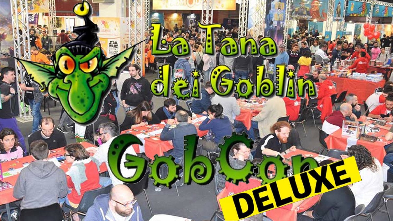 Immagine di GobCon Deluxe 2019, quando l'evento ludico è organizzato da una associazione.