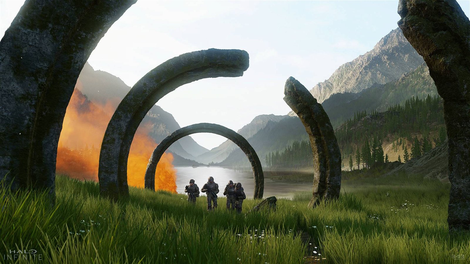 Immagine di Halo Infinite; i creatori delle animazioni di Mass Effect Andromeda al lavoro sul gioco Xbox
