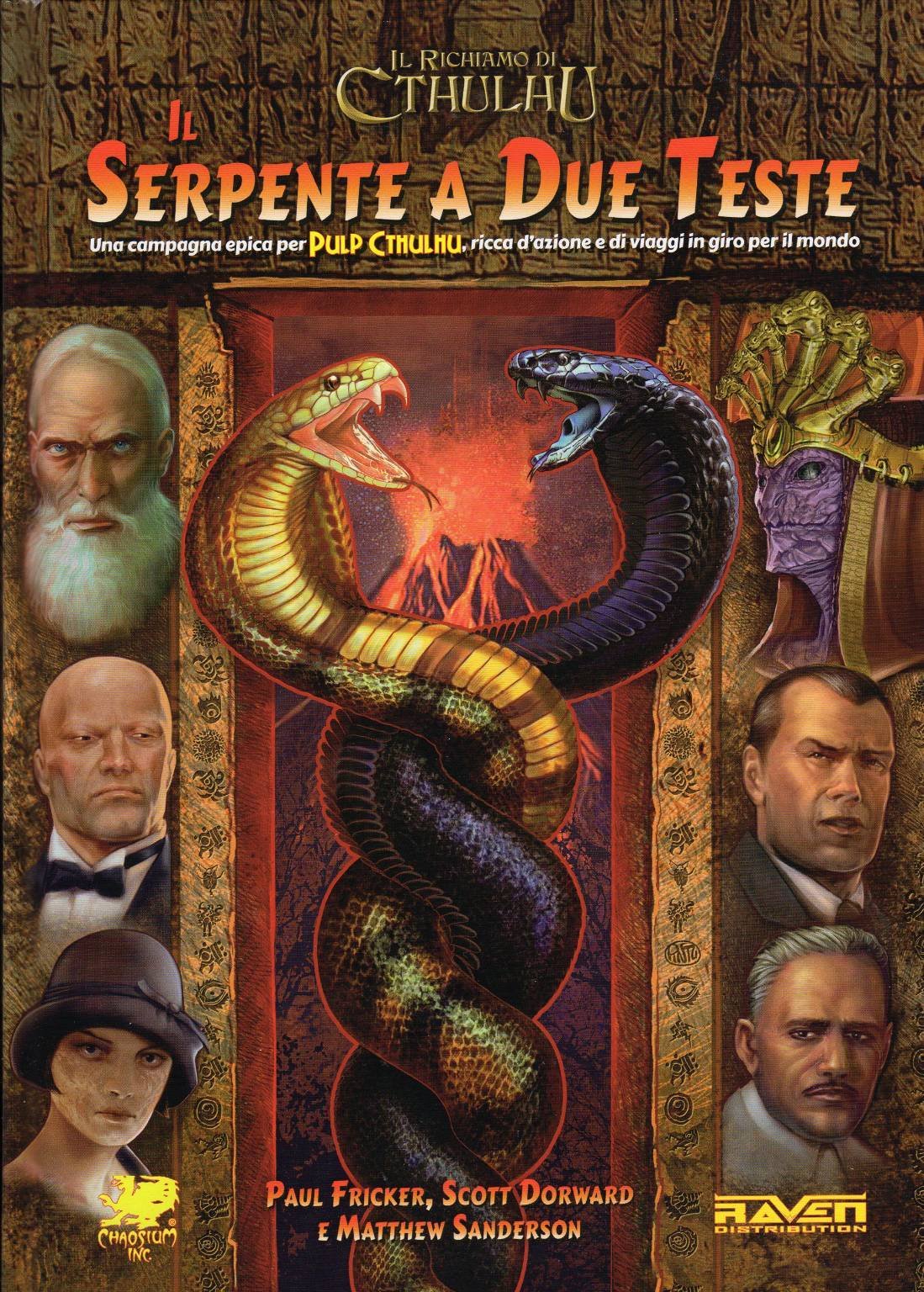 Immagine di Recensione: Il Serpente a Due Teste, una campagna itinerante per Pulp Cthulhu