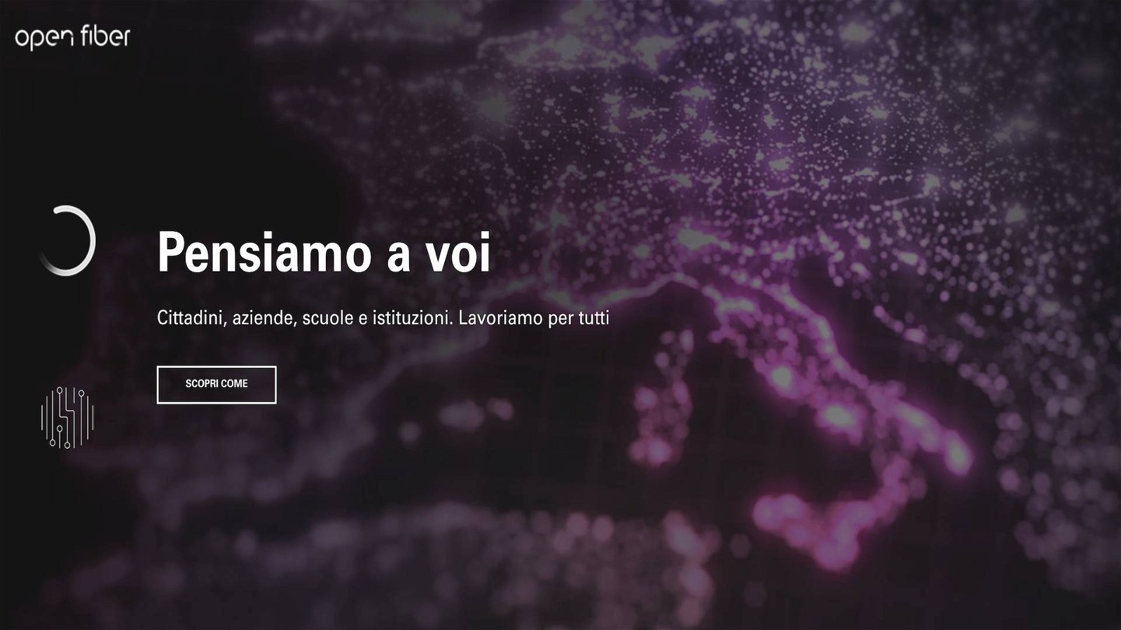 Immagine di Zampata di Open Fiber: immobili cablati in fibra, tasso di crescita record per l'Italia