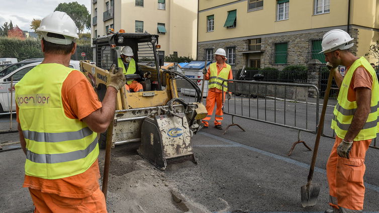 Immagine di Open Fiber, a Sondrio terminato il cablaggio in fibra FTTH a 1 Gbps