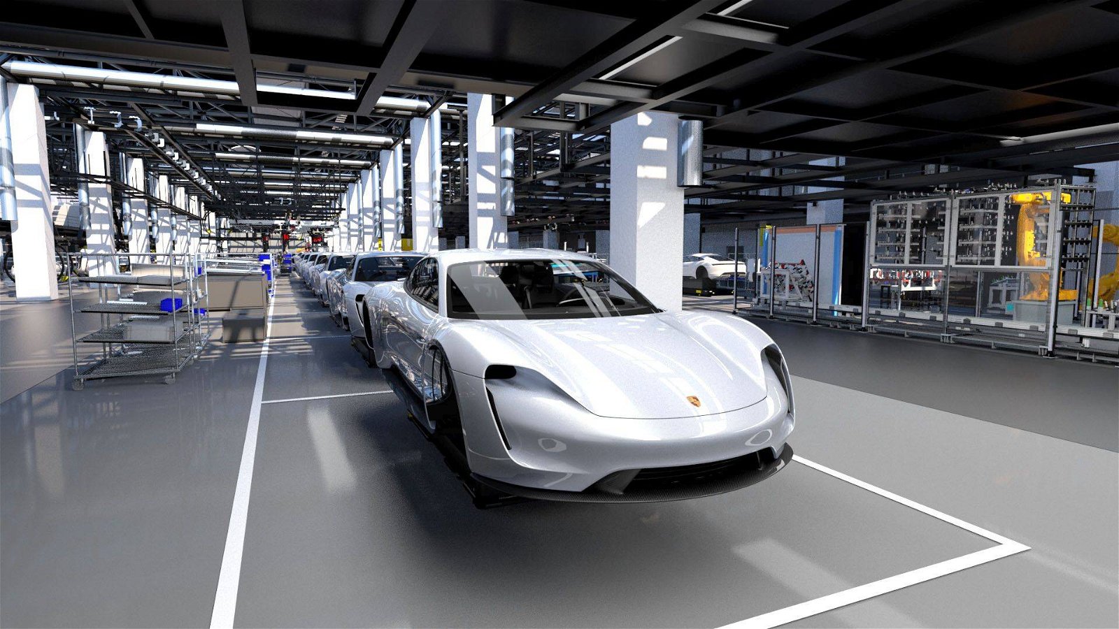 Immagine di Porsche Taycan: per l’elettrica di Stoccarda tre anni di ricariche gratis
