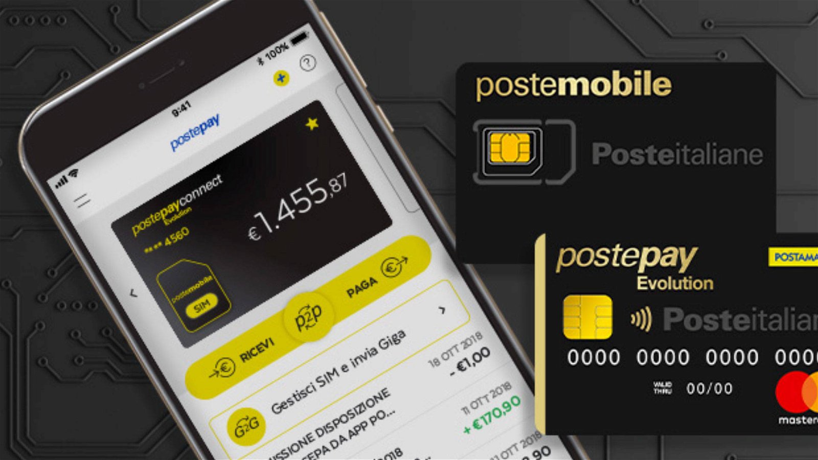Immagine di Poste Mobile, adesso la ricarica si può fare anche a domicilio tramite il portalettere