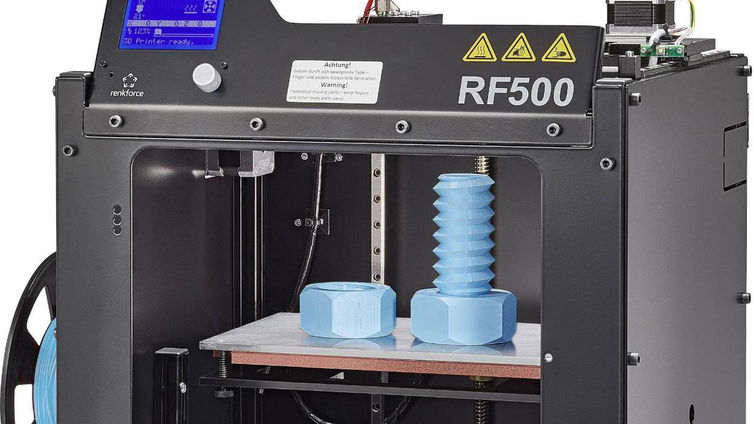 Immagine di RenkForce FR500: stampa 3D di alto livello a buon prezzo